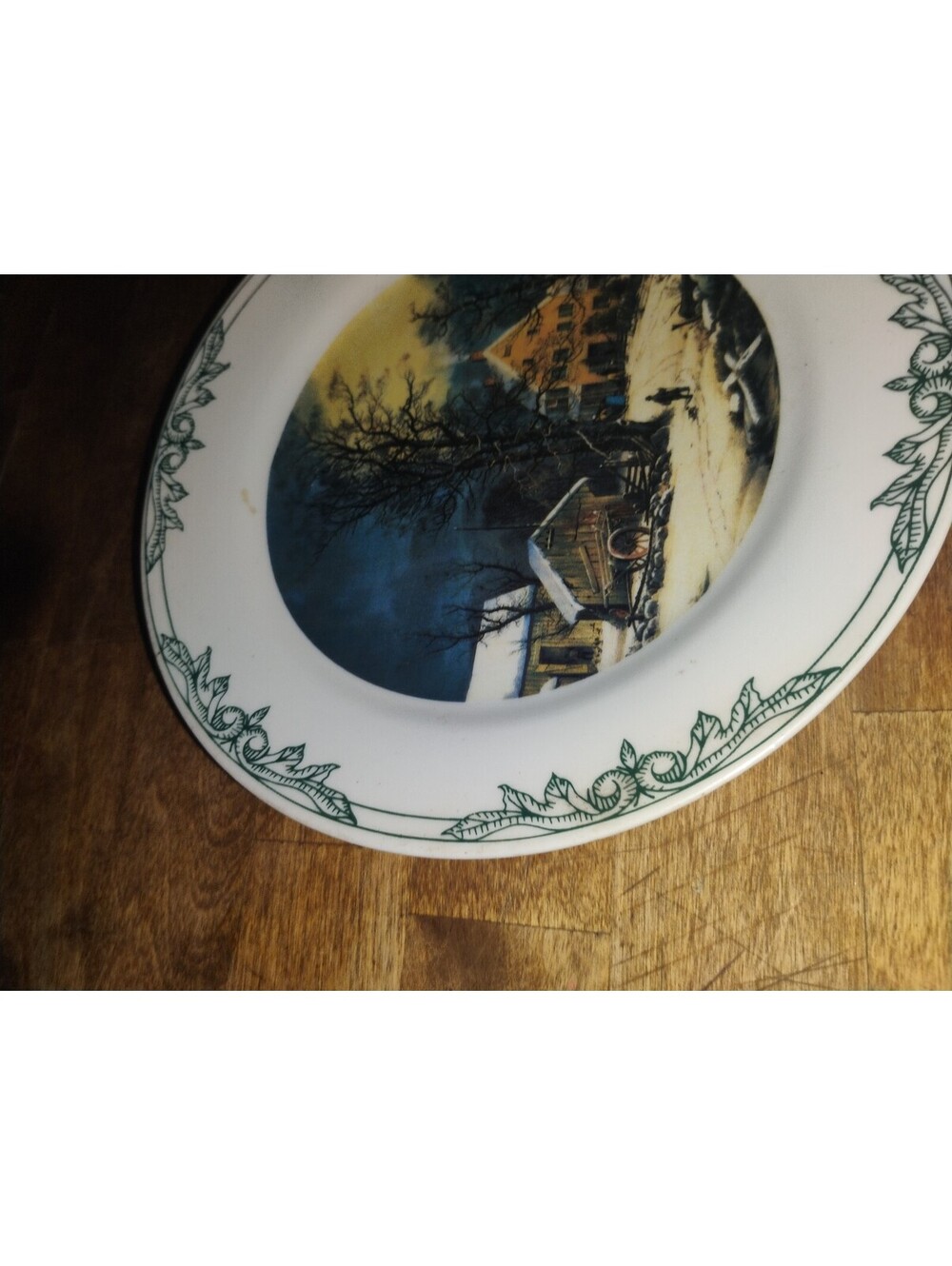 Vintage Museum of the City of New York Collector Plate Winter Scene - Picture 3 of 6